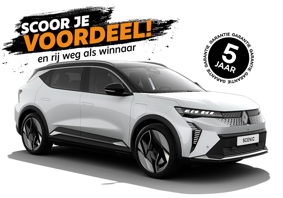 Renault Scenic actie