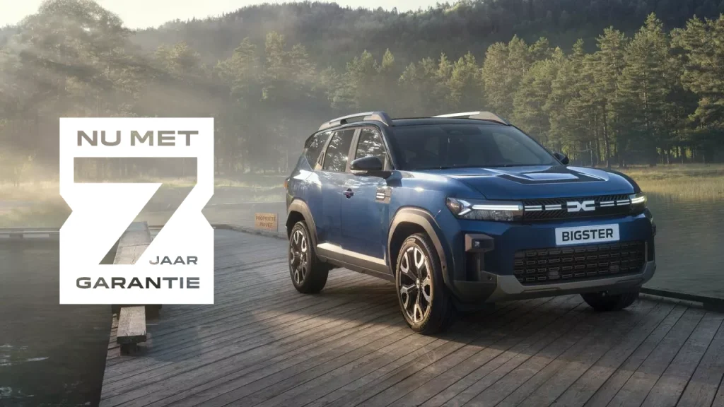 Dacia 7 jaar garantie