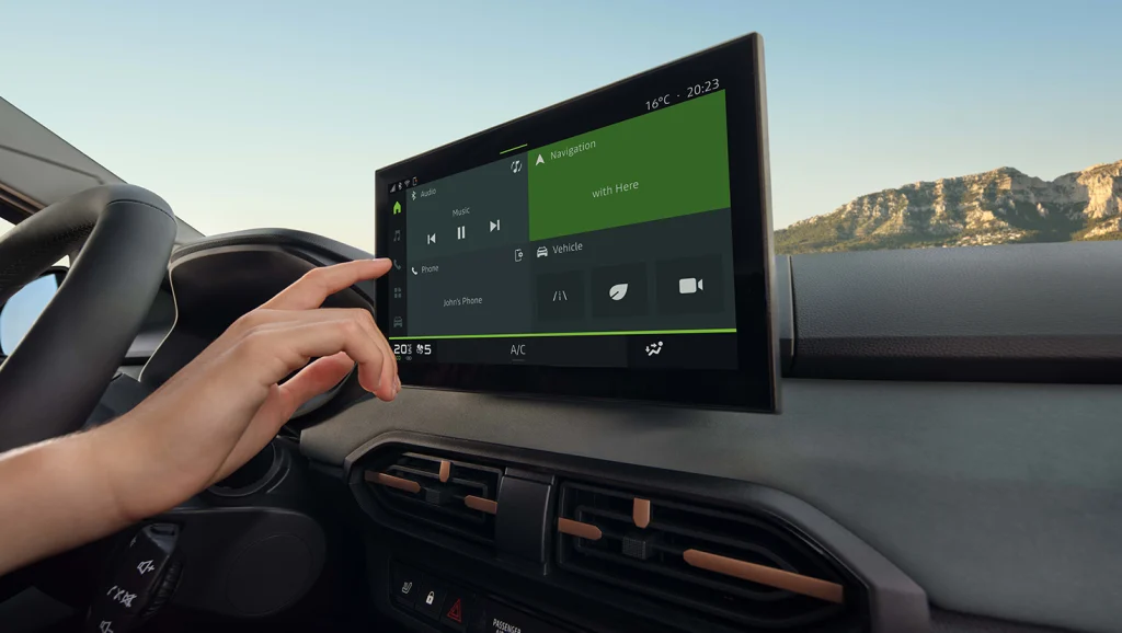 Dacia Jogger 2026 navigatie