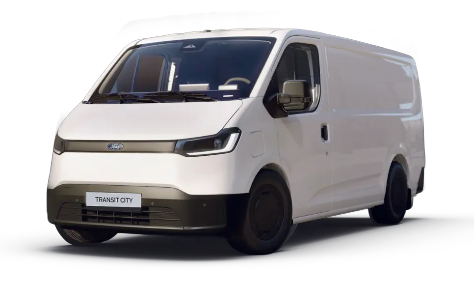 Ford Transit City in Frozen White