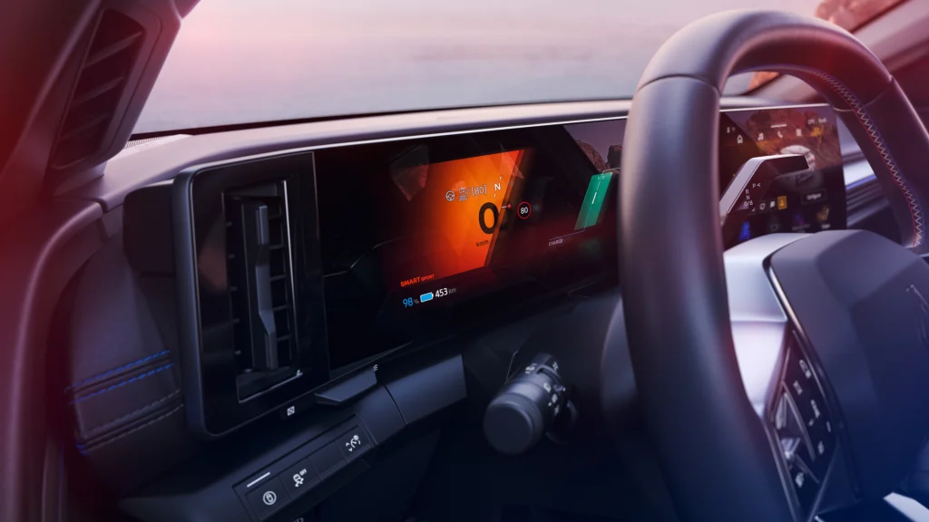 Nieuwe Megane 2026 stuur