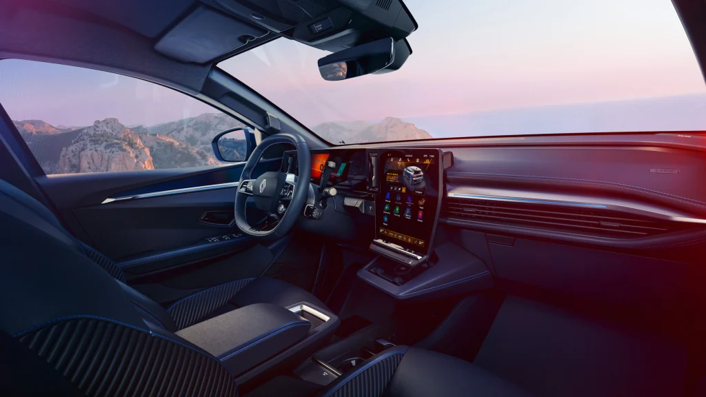 Nieuwe Megane interieur