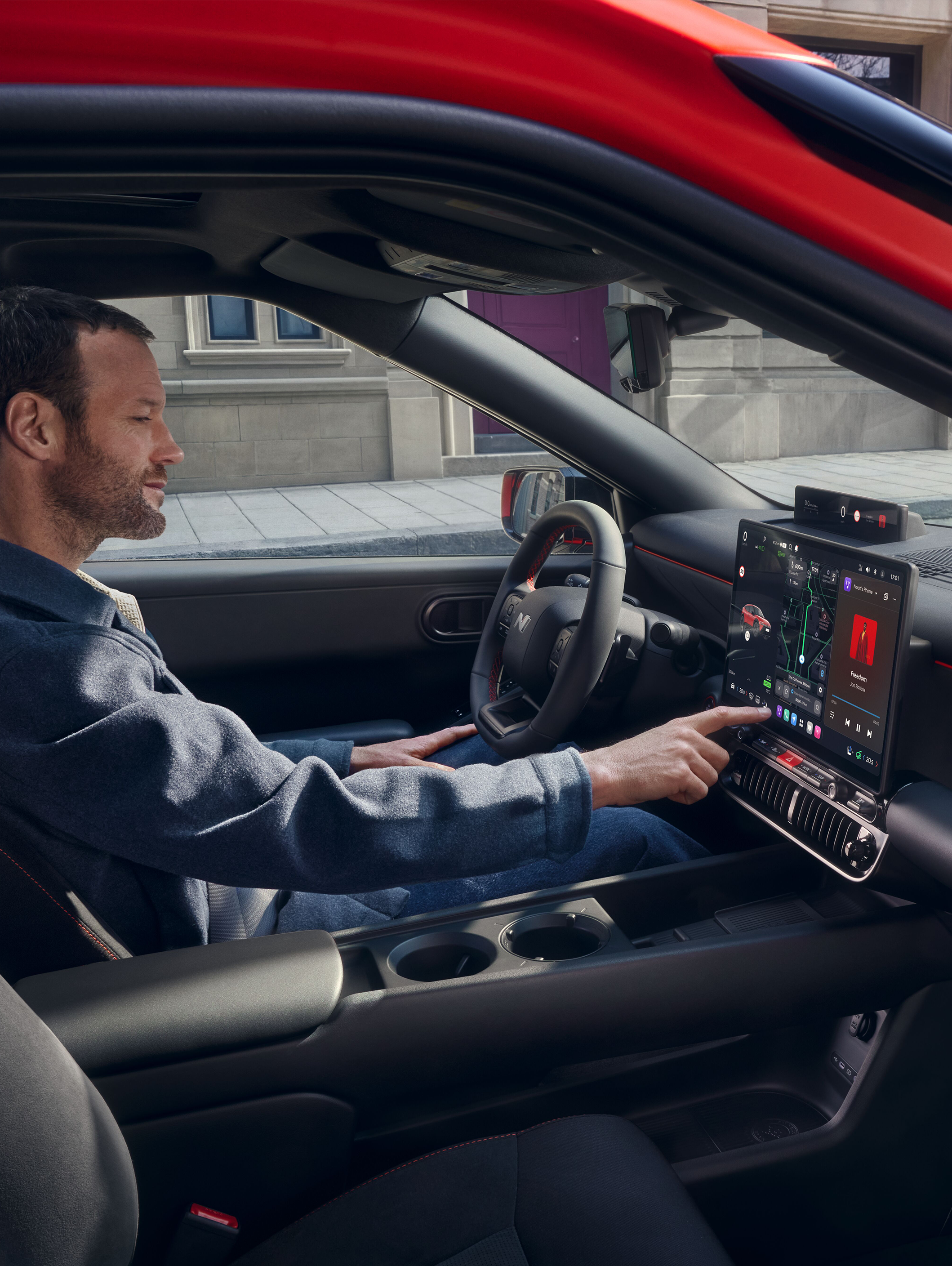 Hyundai IONIQ 3 elektrisch SUV model tijdens exclusieve preview in Nederland