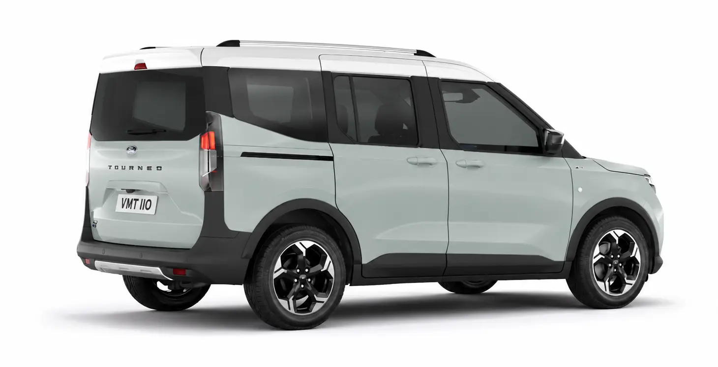 Ford E-Tourneo Courier Achterzijde