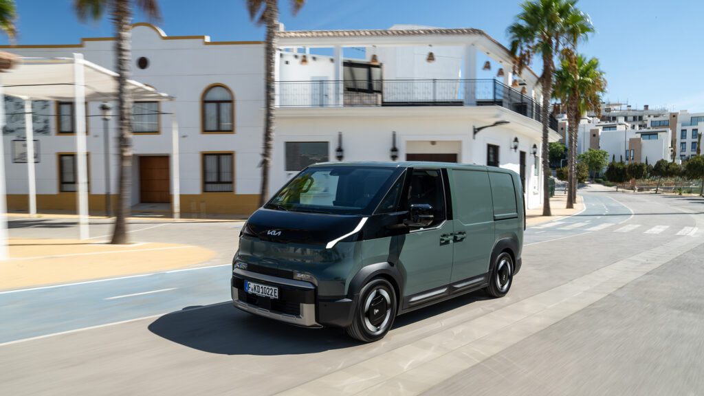 Kia PV5 Passenger bestverkochte compacte EV bedrijfswagen