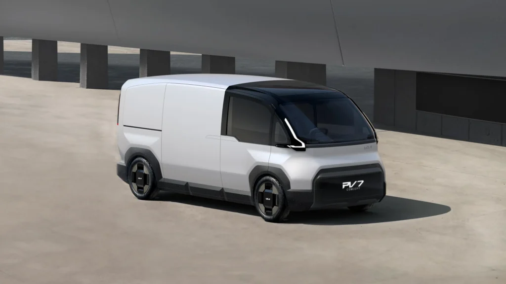 Kia PV7 Concept, de grotere variant van de PV5