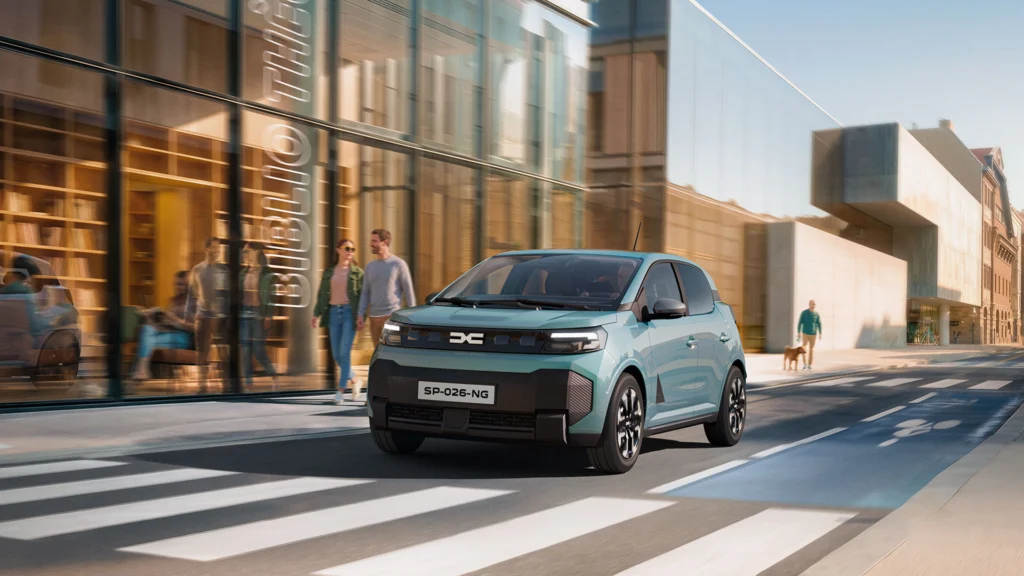 Nieuwe Dacia Spring 2026