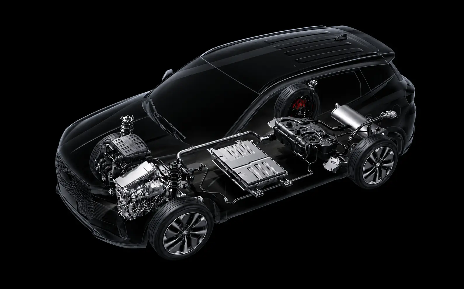 Chery Tiggo 4 Aandrijflijn