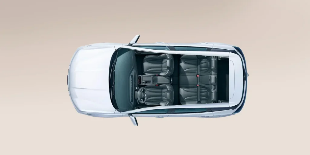 Chery Tiggo 4 Bovenaanzicht