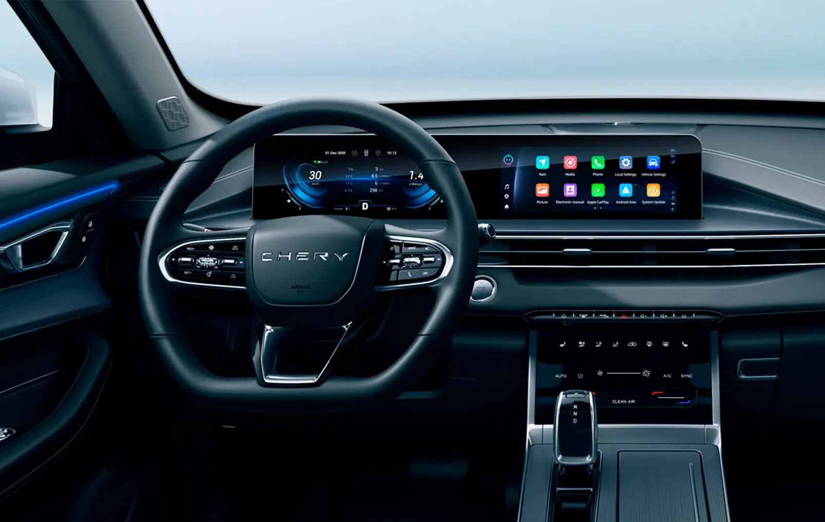 Chery Tiggo 4 Apple Carplay en Android Auto