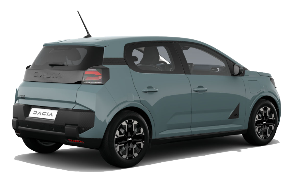 nieuwe Dacia Spring afmetingen