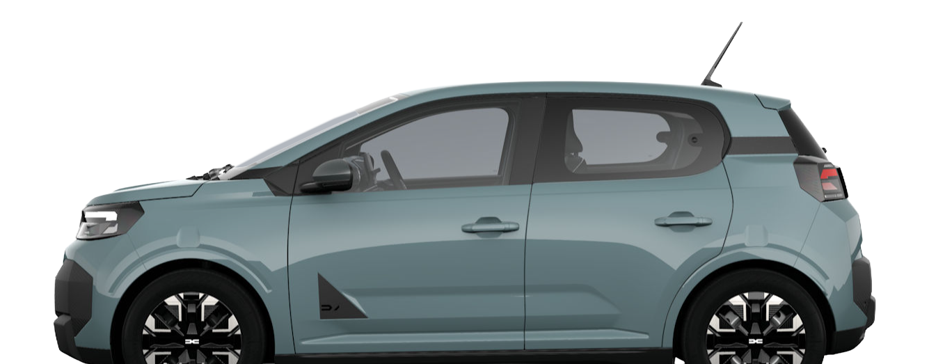 nieuwe Dacia Spring proefrit